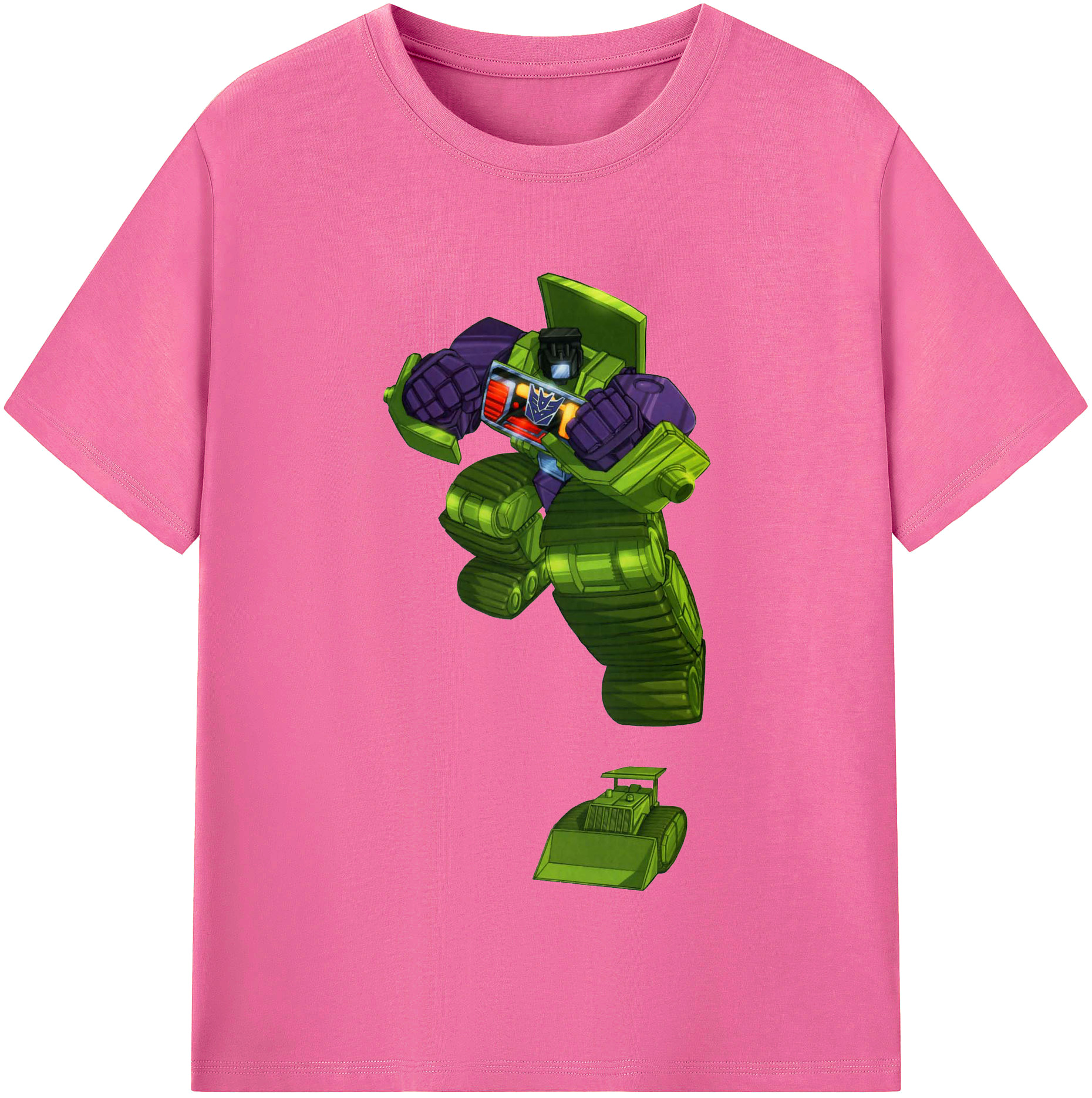 （画像用）  レディースカジュアルプリントTシャツ（綿100％）